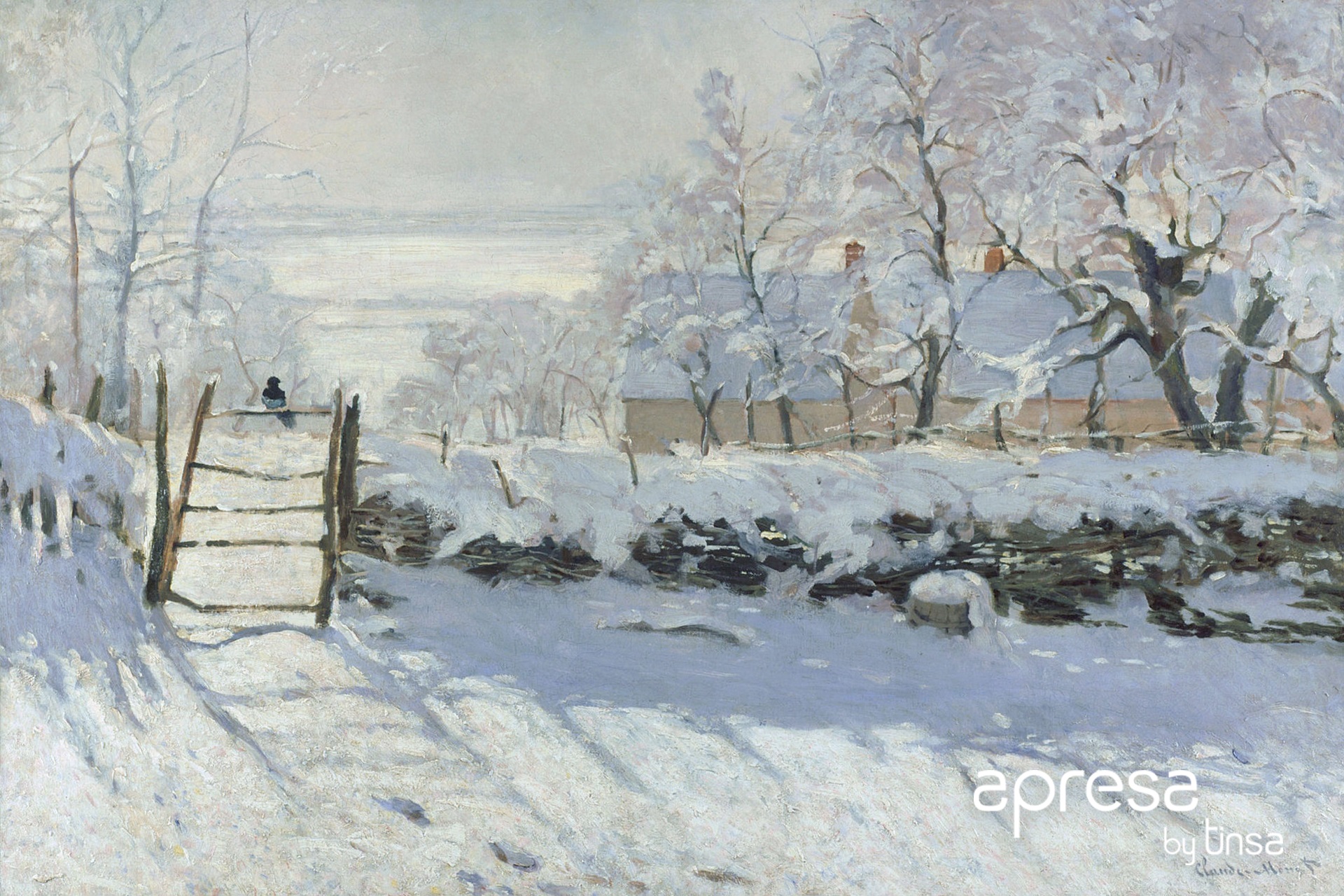 Witte winter in de kunst