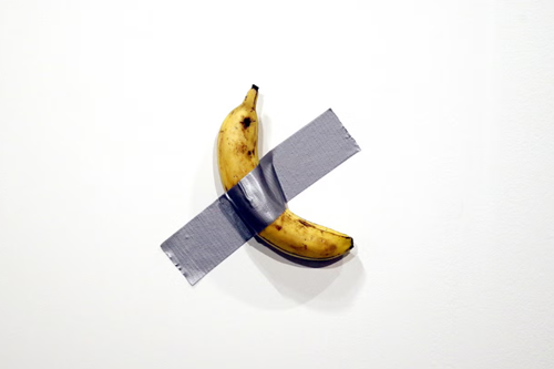 De banaan en de hofnar van de kunstmarkt: Maurizio Cattelan
